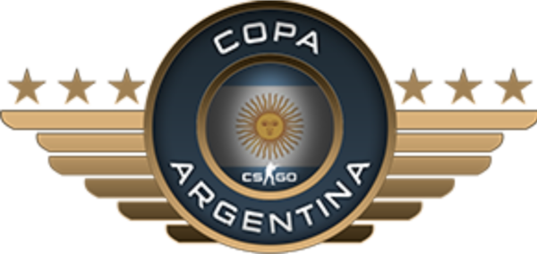Go Argentina - Logo Argentina Cs Go (600x284), Png Download