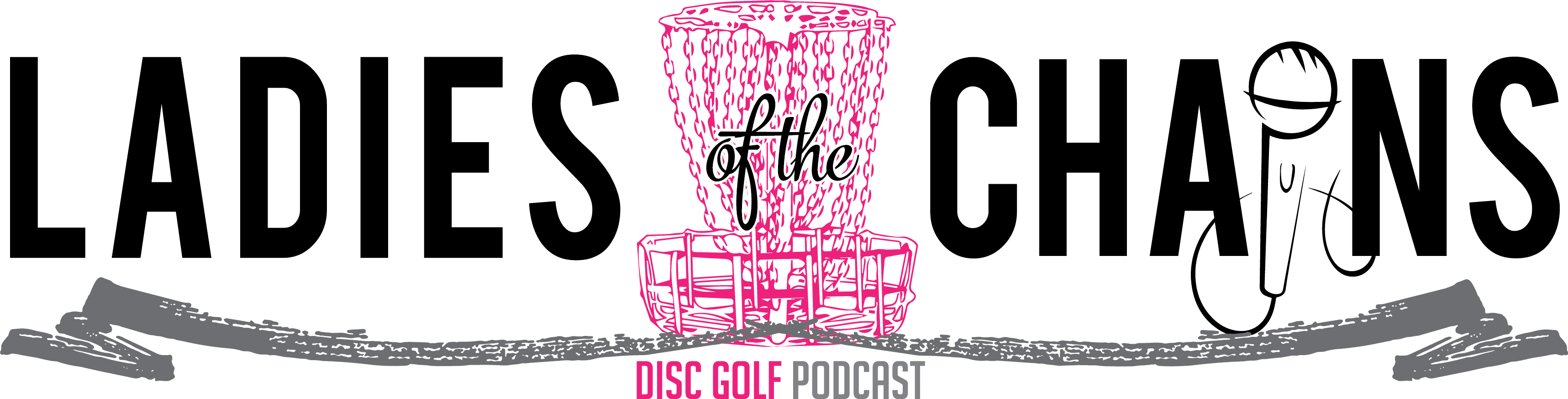 Ladies Of The Chains Podcast All Things Women's Disc - Saquen Las Chelas Gif (3434x873), Png Download