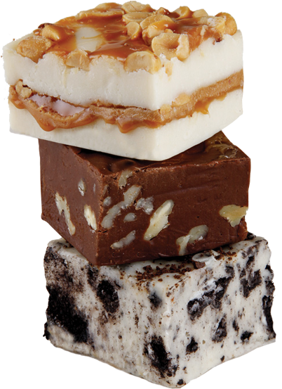 Lucky Leo's Sweet Shop Homemade Fudge Choose Your Flavors - Fudge Sweet (600x600), Png Download