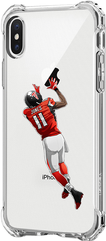 Julio Jones Mock Ip V=1531241353 - Iphone Case Cover Shield Accessory W Reinforced Corner (400x816), Png Download