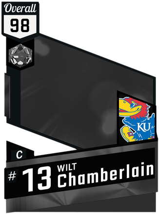 '55 Wilt Chamberlain Onyx Card - Lebron James Lakers Card (325x475), Png Download