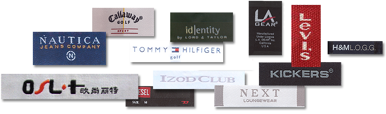 Custom Woven Clothing Labels - Woven Brand Label (900x260), Png Download