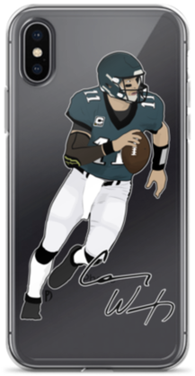 Eagles Qb Carson Wentz - Iphone (498x498), Png Download