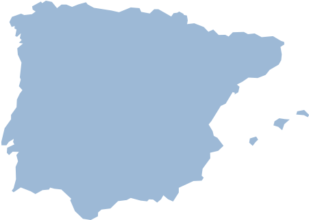 Spain And Portugal Png (450x340), Png Download