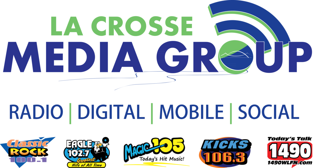 La Crosse Media Group Logo Tag 5 Stations Outlines (1000x539), Png Download