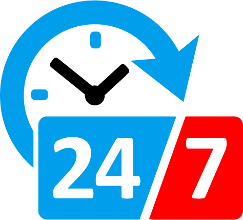 Technology May Often Let You Down - 7 24 Service (474x428), Png Download