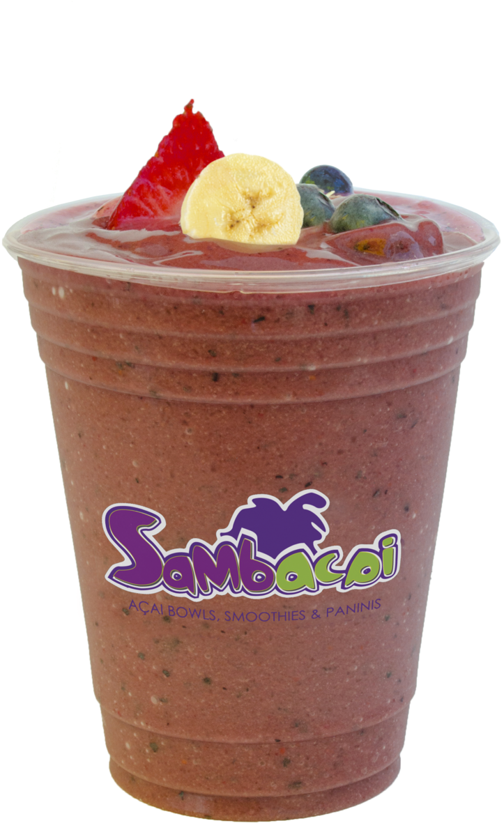Acai Energy - Smoothie (1000x1510), Png Download
