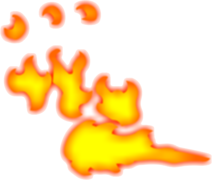 Flamethrower - Imagenes De Dragon City Ataques (437x372), Png Download