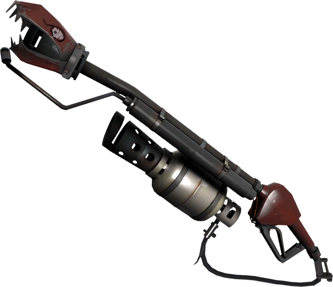 Flame Thrower Tf2 (1113x961), Png Download
