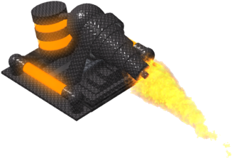 Hybrid Flamethrower - Flyswatter (420x420), Png Download