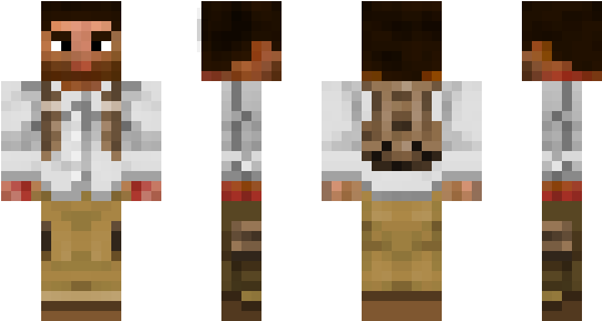 Minecraft Skin Flamethrower - Minecraft (600x348), Png Download