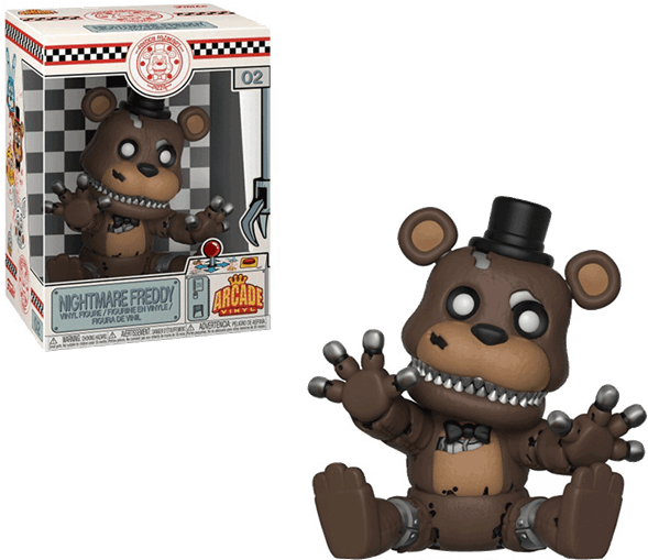 Five Nights At Freddy's - Fnaf Arcade Vinyl Figures (600x600), Png Download