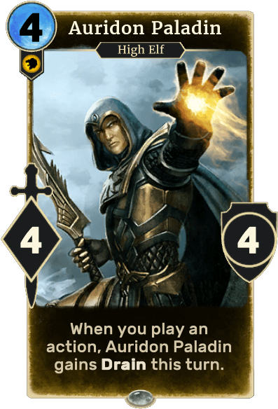 Auridon Paladin - The Elder Scrolls (409x663), Png Download