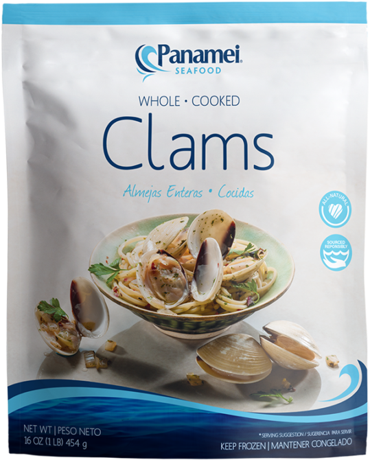 Zoom In - Clams - Panamei Cooked Clams (800x867), Png Download
