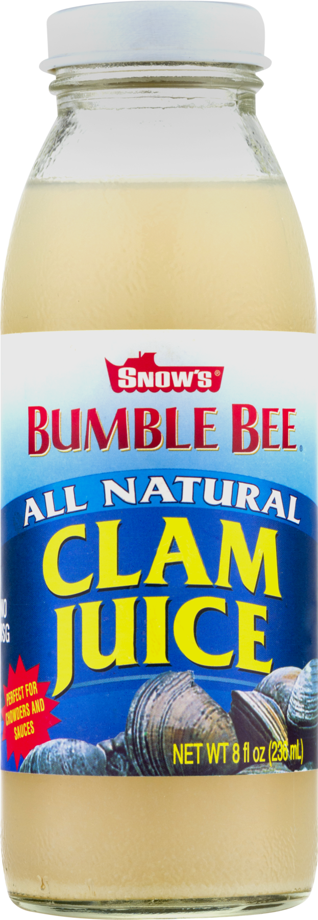 Snow's Clam Juice (1800x1800), Png Download