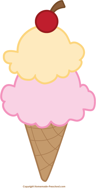 Vector Free Download Free Ice Cream Cone Clipart - Clip Art (330x644), Png Download