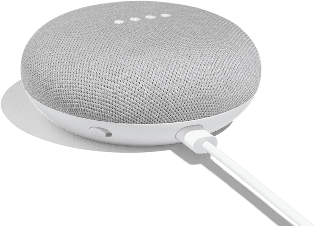 Google Home - Google Home Mini Chalk (800x800), Png Download