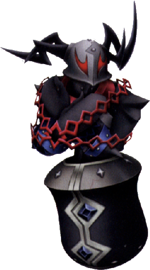 Iron Prisoner - Kingdom Hearts Birth By Sleep Iron Imprisoner (394x587), Png Download