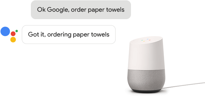 To Buy Something, You Only Have To Say “ok Google, - Still Life Photography (900x500), Png Download