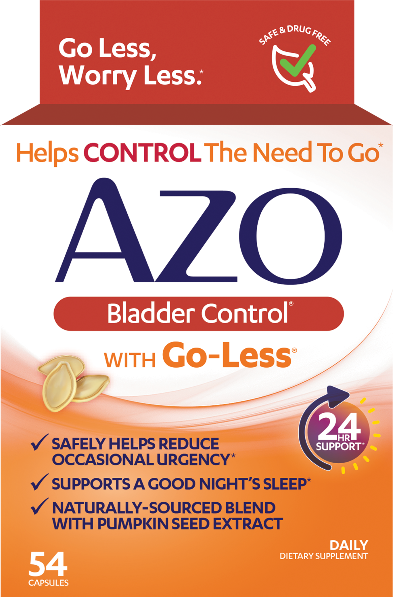 Azo Bladder Control (1632x2100), Png Download