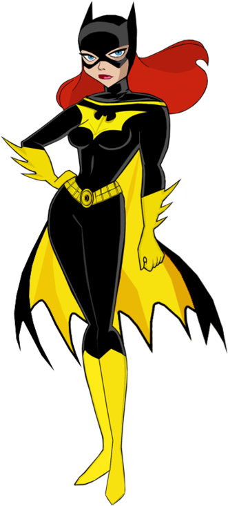 Batgirl Png And Psd Free Download - Bat Woman Clip Art (400x756), Png Download