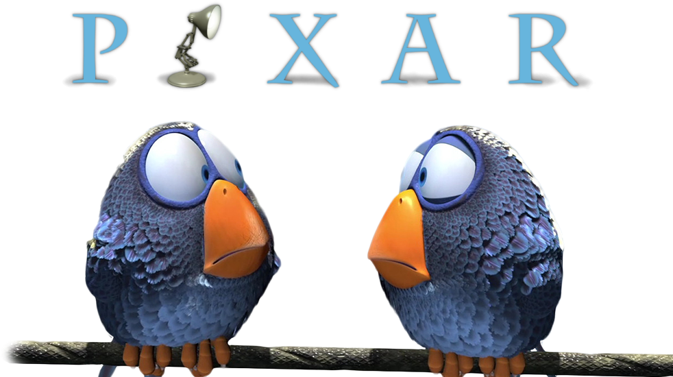 Pixar Shorts Image - Pixar Birds Poster 24x18 Inch (1000x562), Png Download
