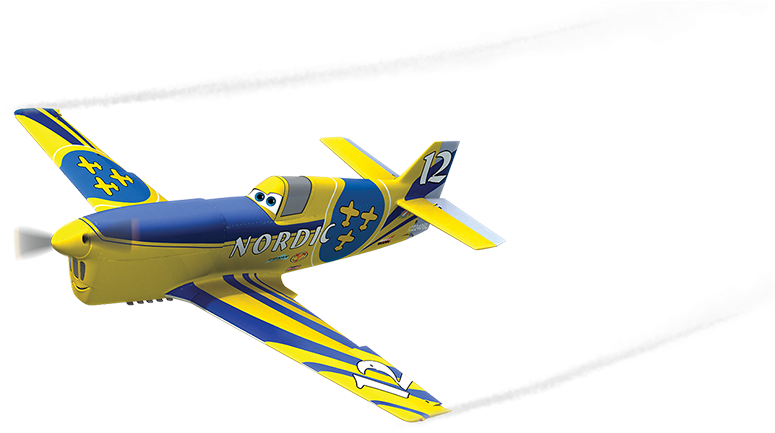 Gunnar Viking - New Disney Planes Gunnar Viking Diecast Aircraft - (990x495), Png Download