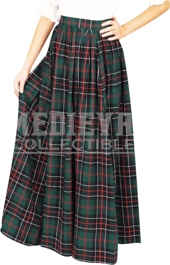 Scottish Plaid Skirt - Tartan (850x850), Png Download