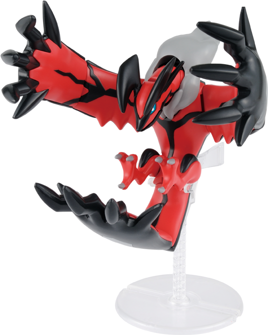 Sprukits Pokemon Yveltal Action Figure Model Kit, Level (600x909), Png Download