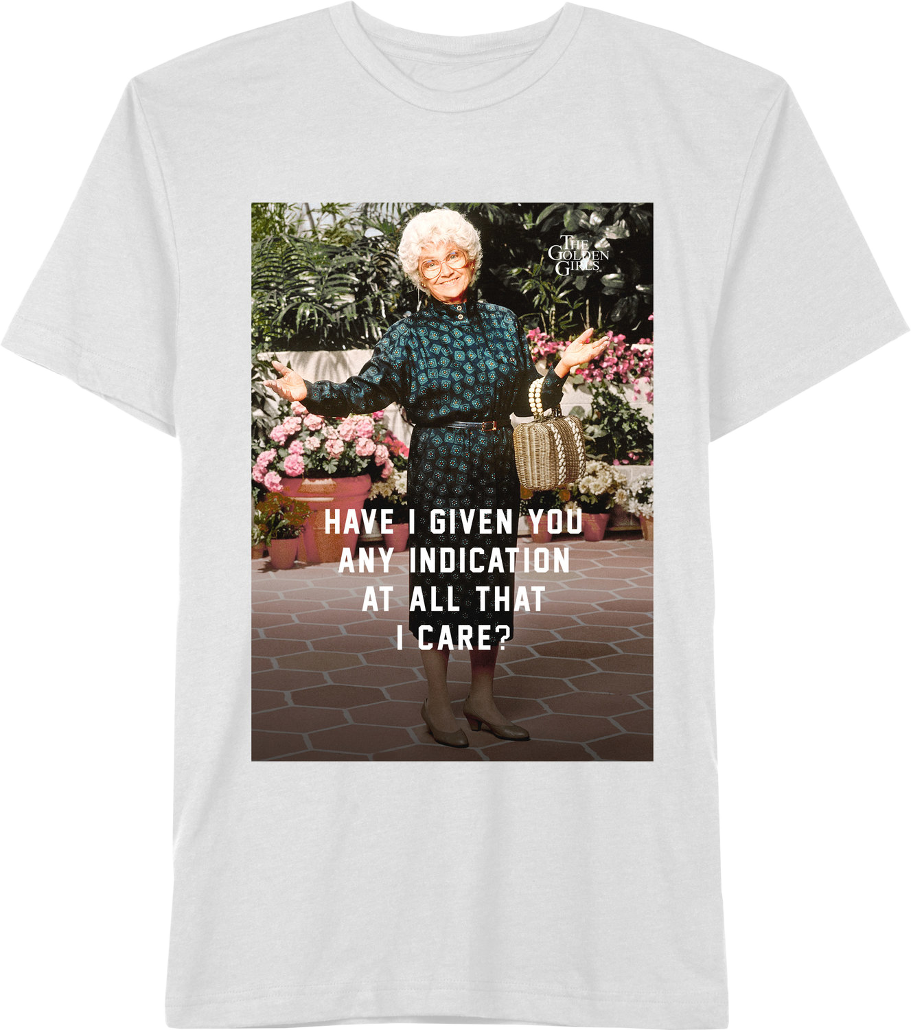 Golden Girls Sophia Don't Care T-shirt - Sophia Golden Girls T Shirt (1327x1500), Png Download