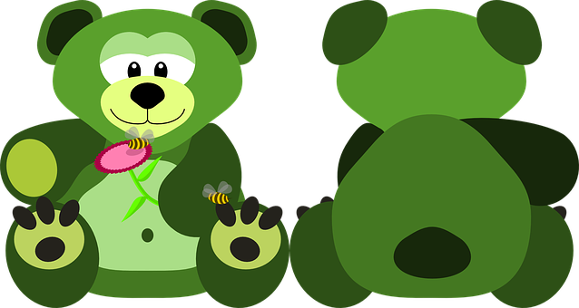 Teddy Bear, Medve, Knuffig - Pidou A Peur Du Noir [book] (638x340), Png Download