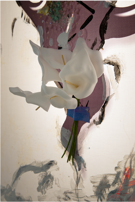 John Russell, 'gold' @ High Art - Bouquet (434x955), Png Download