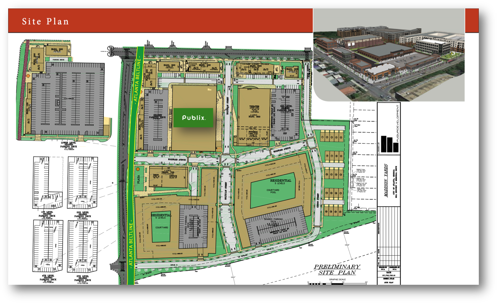 Madison Yards - Site Plan - Floor Plan (1597x980), Png Download
