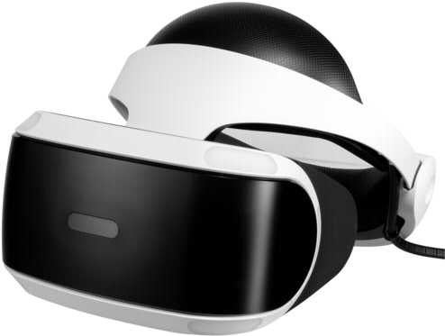 Sony - Sony Playstation Vr - 5.7" Virtual Reality Headset (500x385), Png Download