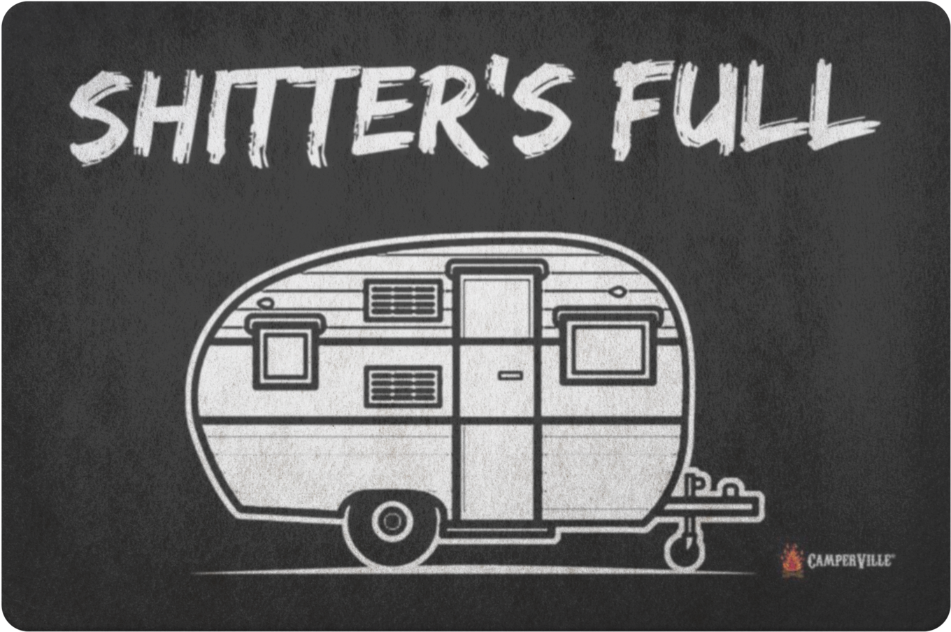 Camper Trailer Doormat - Poster: Still No Water In Flint, 19x13in. (1400x1400), Png Download