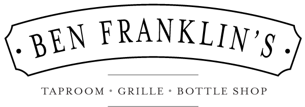 Go To Ben Franklin's Taproom, Grille & Bottle Shop - Paz Mis Canciones Con Amor (600x221), Png Download