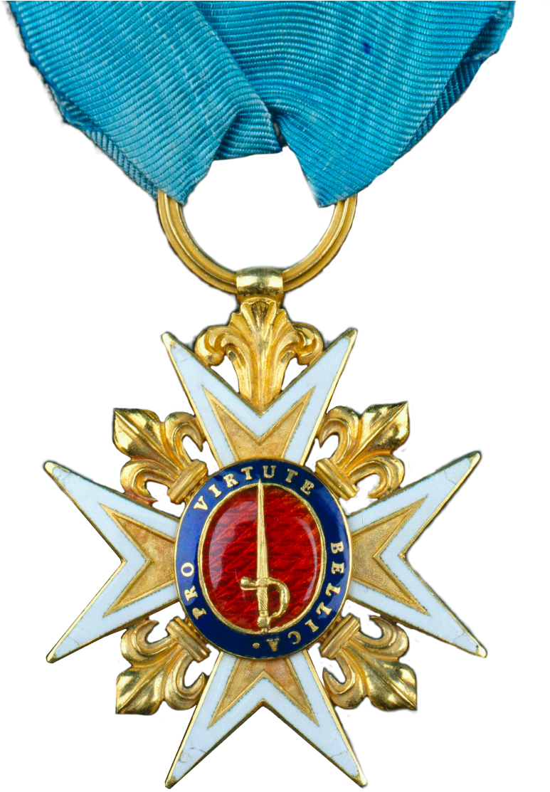 Medal Of The Order Of Military Merit Awarded To Scottish - Badge (816x1200), Png Download