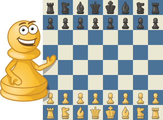 Chesskid Peshka Image - Chess Kids (543x400), Png Download