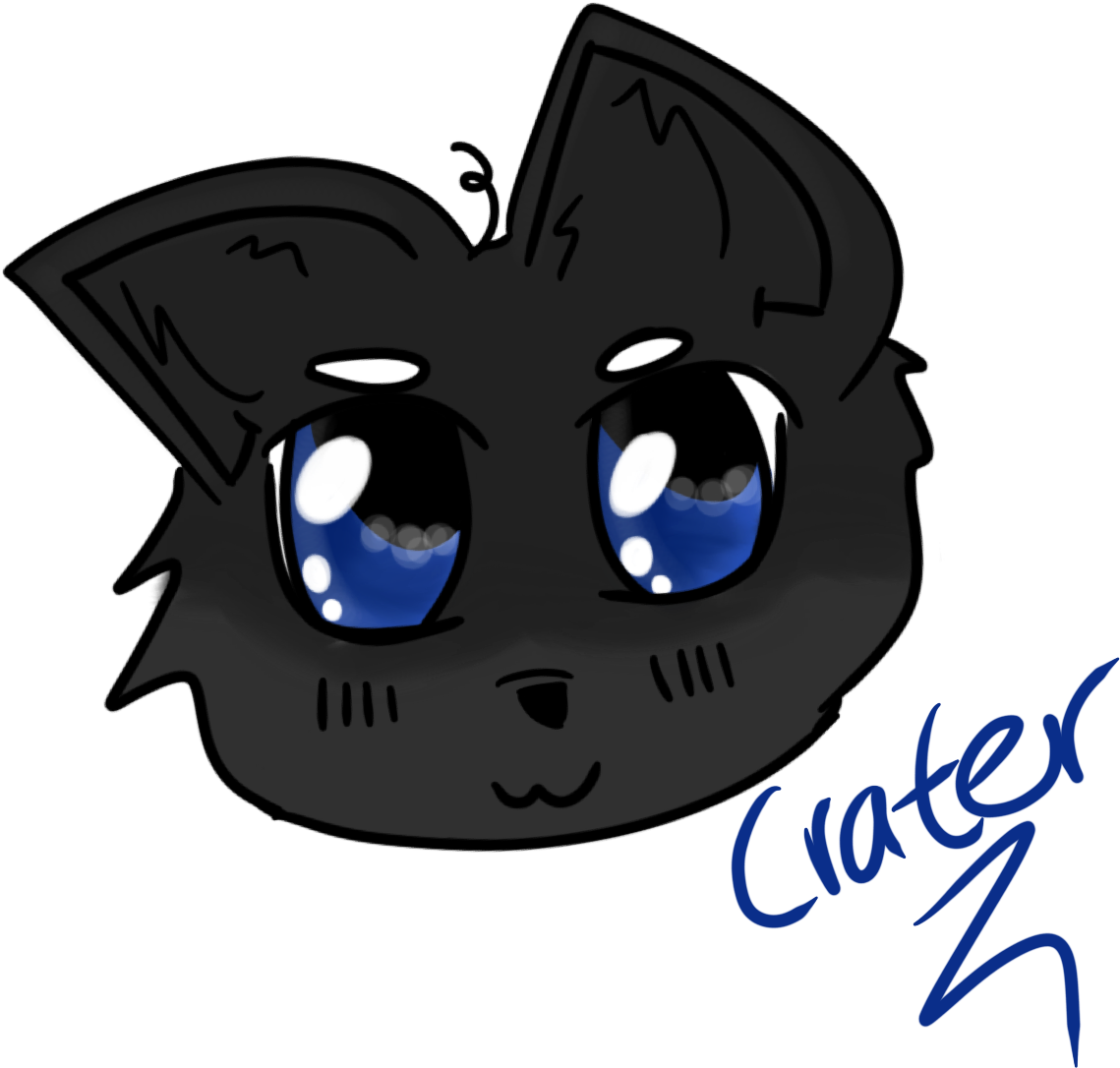 Crater - Cartoon (1378x1101), Png Download