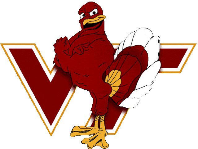 Vt Logo Sports , A Sports Logo For Virginia Tech - Virginia Tech Logo (599x450), Png Download