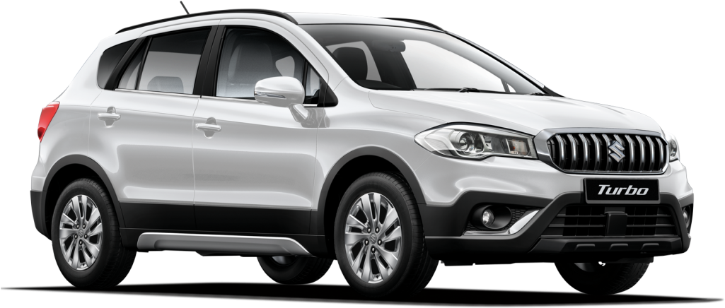 Suzuki S-cross Turbo - S Cross 2017 Silver (1024x698), Png Download