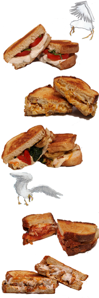 Grilled Cheese - Ocean City (400x1200), Png Download