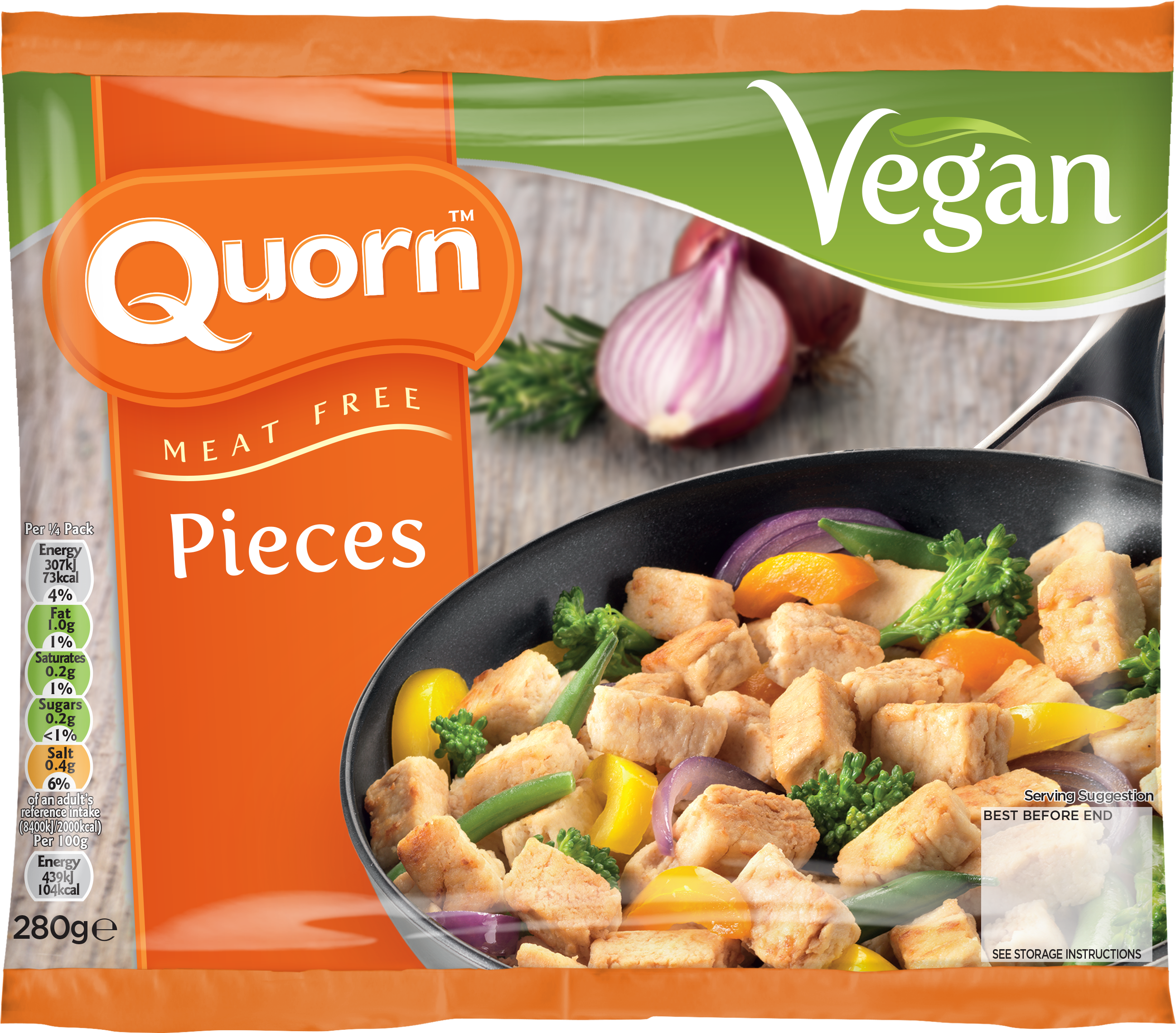 Quorn Vegan Hot & Spicy Burger (4296x3061), Png Download