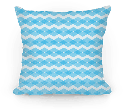 Blue Zig Zag Pattern - Fair Isle (484x484), Png Download