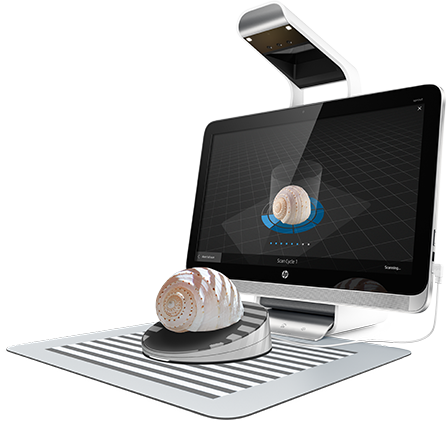 Hp Sprout Pro (446x422), Png Download