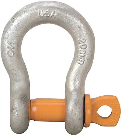 Shackles - Cm M651g Anchor Shackle,screw Pin,9000 Lb. (450x450), Png Download