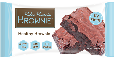 Gift Box Of Brownies - Chocolate Brownie (640x296), Png Download