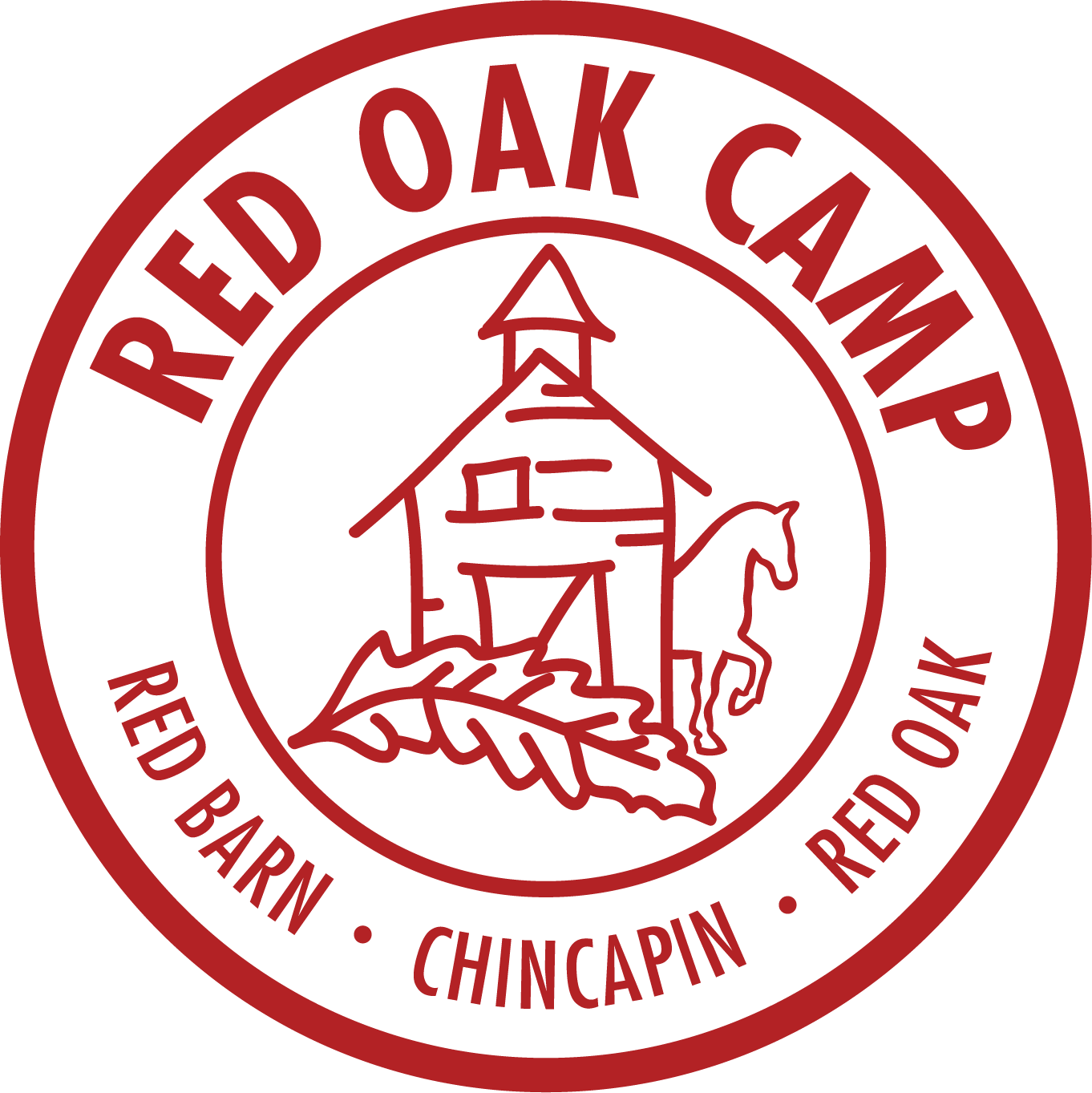 Red Oak Camp Banner - Red Oak Camp (1362x1363), Png Download