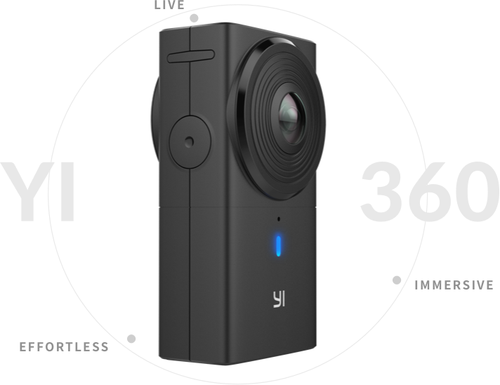 Yi 360 Vr Camera - Smartphone (712x548), Png Download