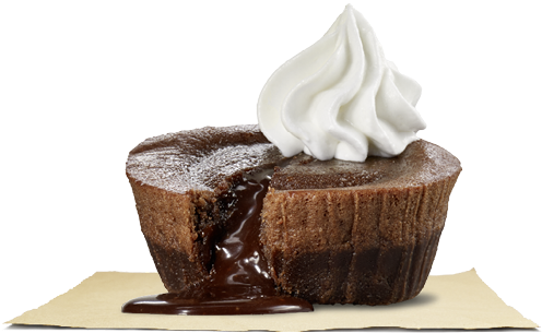 You Deserve A Treat - Burger King Brownie Hottie (500x540), Png Download